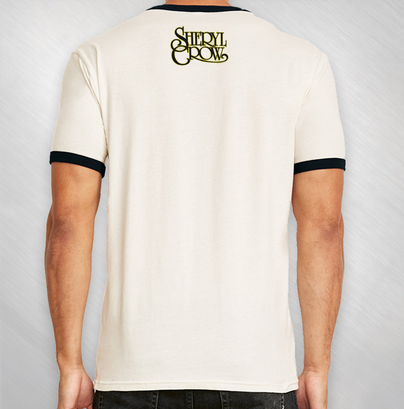 Sheryl Crow – Unisex Disco Black Ringer