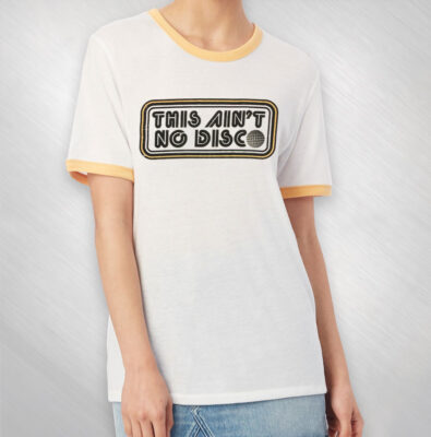 Unisex Disco Yellow Ringer