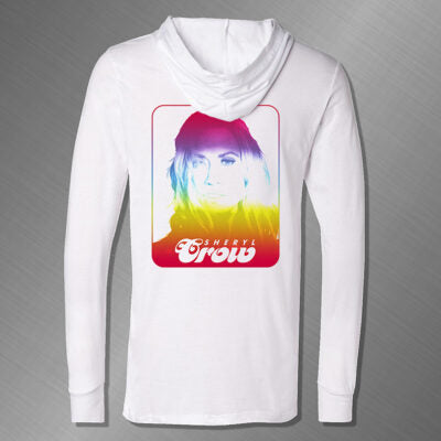 White Hooded Long Sleeve